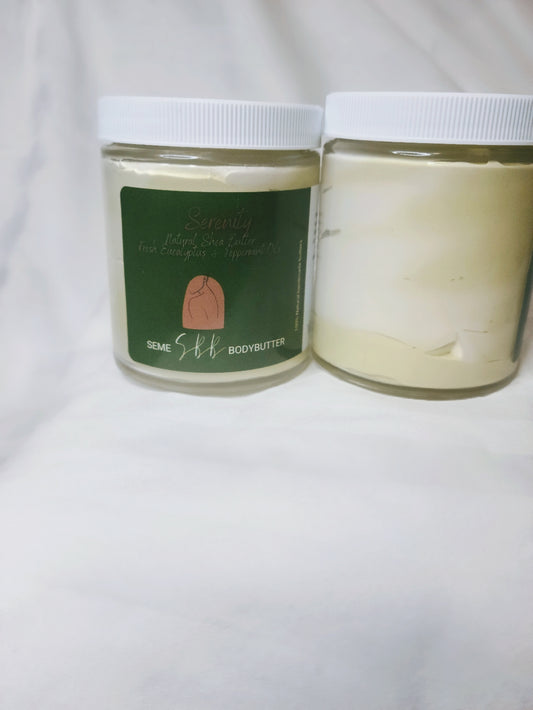 Serenity (Matcha Powder, Eucalyptus, and peppermint) Body Butter