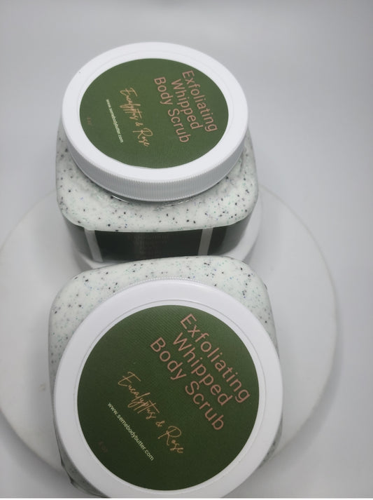 Exfoliating Whipped Body Scrub (Jojoba Beads & Poppy Seeds)