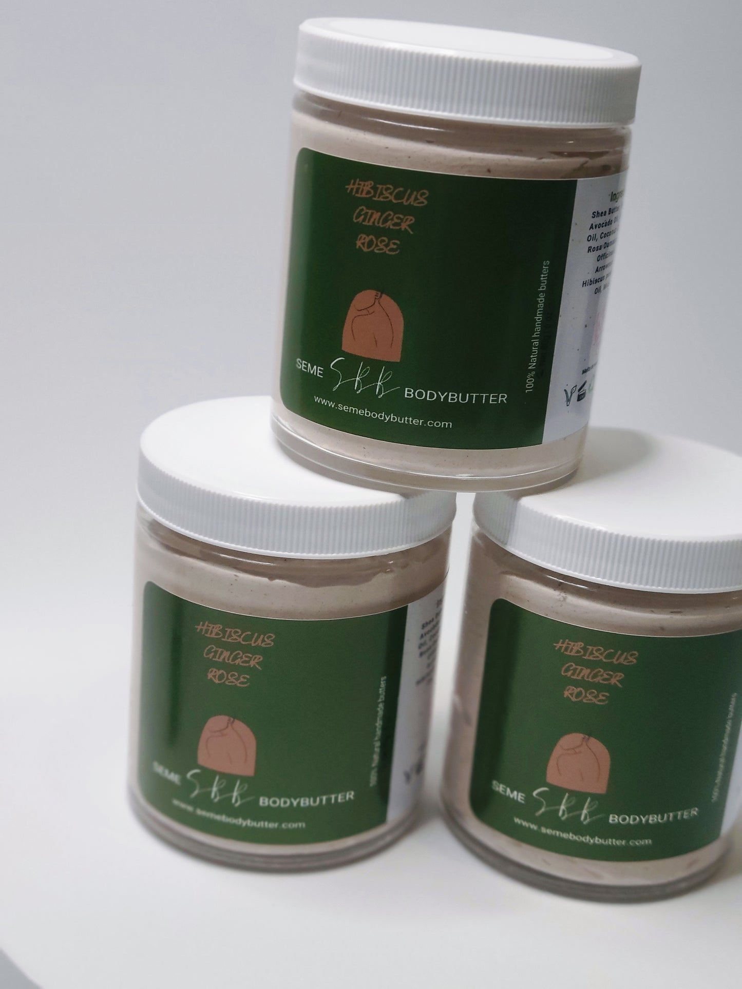 Whipped Body Butter (Hibiscus Ginger Rose)